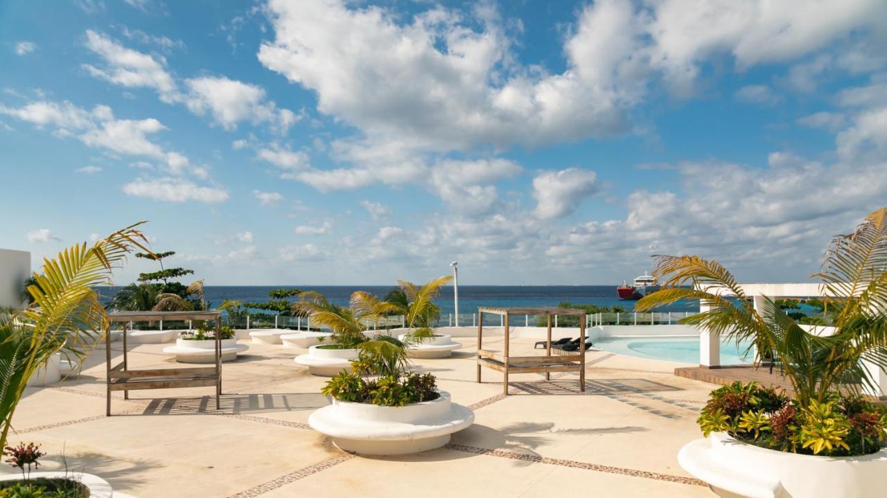 Estudio En Cozumel Con Vista Al Mar, Condominio Con Alberca A1 Eksteriør billede